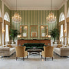 BF11065.735.0 | Kravet - Hotel Lobby Visualization (AI-generated, may not be to scale. Verify pattern scale with product specifications.)