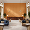 BF11066.130.0 | Kravet - Hotel Lobby Visualization (AI-generated, may not be to scale. Verify pattern scale with product specifications.)