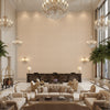 BF11066.149.0 | Kravet - Hotel Lobby Visualization (AI-generated, may not be to scale. Verify pattern scale with product specifications.)