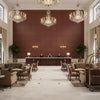 BF11066.290.0 | Kravet - Hotel Lobby Visualization (AI-generated, may not be to scale. Verify pattern scale with product specifications.)