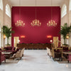 BF11066.458.0 | Kravet - Hotel Lobby Visualization (AI-generated, may not be to scale. Verify pattern scale with product specifications.)