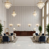 BFC-3507.10.0 | Kravet - Hotel Lobby Visualization (AI-generated, may not be to scale. Verify pattern scale with product specifications.)