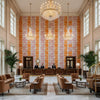 BFC-3624.127.0 | Kravet - Hotel Lobby Visualization (AI-generated, may not be to scale. Verify pattern scale with product specifications.)