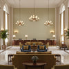 BFC-3692.123.0 | Kravet - Hotel Lobby Visualization (AI-generated, may not be to scale. Verify pattern scale with product specifications.)