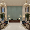 BFC-3692.35.0 | Kravet - Hotel Lobby Visualization (AI-generated, may not be to scale. Verify pattern scale with product specifications.)