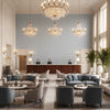 BFC-3707.115.0 | Kravet - Hotel Lobby Visualization (AI-generated, may not be to scale. Verify pattern scale with product specifications.)