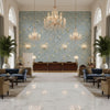 BP10771.3.0 | Kravet - Hotel Lobby Visualization (AI-generated, may not be to scale. Verify pattern scale with product specifications.)