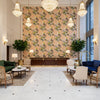 BP10774.1.0 | Kravet - Hotel Lobby Visualization (AI-generated, may not be to scale. Verify pattern scale with product specifications.)