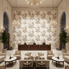 BP10774.3.0 | Kravet - Hotel Lobby Visualization (AI-generated, may not be to scale. Verify pattern scale with product specifications.)