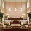 BP10793.3.0 | Kravet - Hotel Lobby Visualization (AI-generated, may not be to scale. Verify pattern scale with product specifications.)