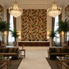 BP10813.4.0 | Kravet - Hotel Lobby Visualization (AI-generated, may not be to scale. Verify pattern scale with product specifications.)