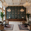 BP10816.1.0 | Kravet - Hotel Lobby Visualization (AI-generated, may not be to scale. Verify pattern scale with product specifications.)