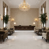 BP10825.5.0 | Kravet - Hotel Lobby Visualization (AI-generated, may not be to scale. Verify pattern scale with product specifications.)