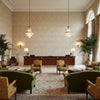BP10828.3.0 | Kravet - Hotel Lobby Visualization (AI-generated, may not be to scale. Verify pattern scale with product specifications.)