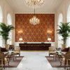 BP10829.2.0 | Kravet - Hotel Lobby Visualization (AI-generated, may not be to scale. Verify pattern scale with product specifications.)