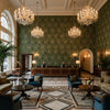 BP10829.3.0 | Kravet - Hotel Lobby Visualization (AI-generated, may not be to scale. Verify pattern scale with product specifications.)