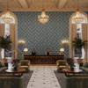 BP10930.3.0 | Kravet - Hotel Lobby Visualization (AI-generated, may not be to scale. Verify pattern scale with product specifications.)