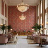 BP10938.4.0 | Kravet - Hotel Lobby Visualization (AI-generated, may not be to scale. Verify pattern scale with product specifications.)