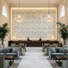 BP10950.4.0 | Kravet - Hotel Lobby Visualization (AI-generated, may not be to scale. Verify pattern scale with product specifications.)