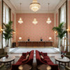 BP10967.5.0 | Kravet - Hotel Lobby Visualization (AI-generated, may not be to scale. Verify pattern scale with product specifications.)
