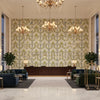 BP10993.1.0 | Kravet - Hotel Lobby Visualization (AI-generated, may not be to scale. Verify pattern scale with product specifications.)