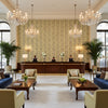 BP10999.2.0 | Kravet - Hotel Lobby Visualization (AI-generated, may not be to scale. Verify pattern scale with product specifications.)