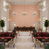 BP10999.3.0 | Kravet - Hotel Lobby Visualization (AI-generated, may not be to scale. Verify pattern scale with product specifications.)