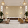 BP11000.4.0 | Kravet - Hotel Lobby Visualization (AI-generated, may not be to scale. Verify pattern scale with product specifications.)