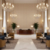 BP11000.5.0 | Kravet - Hotel Lobby Visualization (AI-generated, may not be to scale. Verify pattern scale with product specifications.)