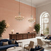 BP11004.440.0 | Kravet - Hotel Lobby Visualization (AI-generated, may not be to scale. Verify pattern scale with product specifications.)