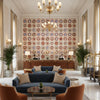 BP11047.1.0 | Kravet - Hotel Lobby Visualization (AI-generated, may not be to scale. Verify pattern scale with product specifications.)