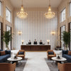BP11050.4.0 | Kravet - Hotel Lobby Visualization (AI-generated, may not be to scale. Verify pattern scale with product specifications.)