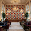 BR-700020.176.0 | Kravet - Hotel Lobby Visualization (AI-generated, may not be to scale. Verify pattern scale with product specifications.)
