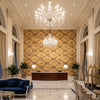 BR-70416.222.0 | Kravet - Hotel Lobby Visualization (AI-generated, may not be to scale. Verify pattern scale with product specifications.)
