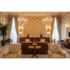 BR-70416.881.0 | Kravet - Hotel Lobby Visualization (AI-generated, may not be to scale. Verify pattern scale with product specifications.)