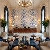 BR-79431.222.0 | Kravet - Hotel Lobby Visualization (AI-generated, may not be to scale. Verify pattern scale with product specifications.)