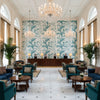 BR-79431.513.0 | Kravet - Hotel Lobby Visualization (AI-generated, may not be to scale. Verify pattern scale with product specifications.)