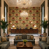 BR-79574.335.0 | Kravet - Hotel Lobby Visualization (AI-generated, may not be to scale. Verify pattern scale with product specifications.)