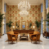 BR-79574.847.0 | Kravet - Hotel Lobby Visualization (AI-generated, may not be to scale. Verify pattern scale with product specifications.)