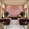 BR-79785.140.0 | Kravet - Hotel Lobby Visualization (AI-generated, may not be to scale. Verify pattern scale with product specifications.)