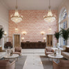 BR-79785.634.0 | Kravet - Hotel Lobby Visualization (AI-generated, may not be to scale. Verify pattern scale with product specifications.)