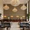 BR-800041.M41.0 | Kravet - Hotel Lobby Visualization (AI-generated, may not be to scale. Verify pattern scale with product specifications.)
