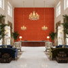 BR-800042.650.0 | Kravet - Hotel Lobby Visualization (AI-generated, may not be to scale. Verify pattern scale with product specifications.)