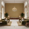 BR-800042.812.0 | Kravet - Hotel Lobby Visualization (AI-generated, may not be to scale. Verify pattern scale with product specifications.)