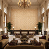 BR-81035.1116.0 | Kravet - Hotel Lobby Visualization (AI-generated, may not be to scale. Verify pattern scale with product specifications.)