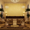 BR-81035.14.0 | Kravet - Hotel Lobby Visualization (AI-generated, may not be to scale. Verify pattern scale with product specifications.)