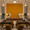 BR-81035.440.0 | Kravet - Hotel Lobby Visualization (AI-generated, may not be to scale. Verify pattern scale with product specifications.)