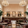 BR-81035.606.0 | Kravet - Hotel Lobby Visualization (AI-generated, may not be to scale. Verify pattern scale with product specifications.)