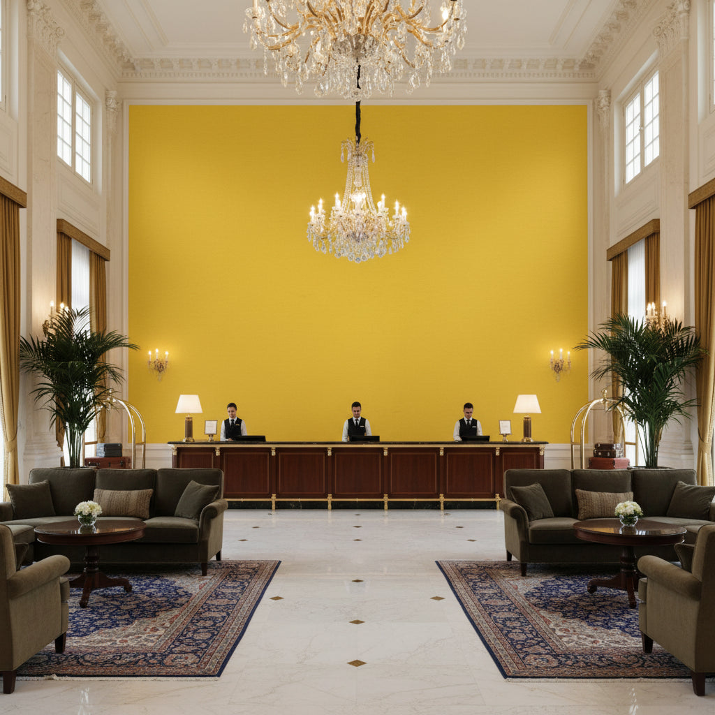 BR-81079.LL.0 | Kravet - Hotel Lobby Visualization (AI-generated, may not be to scale. Verify pattern scale with product specifications.)