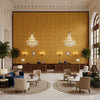 BR-81081.307.0 | Kravet - Hotel Lobby Visualization (AI-generated, may not be to scale. Verify pattern scale with product specifications.)